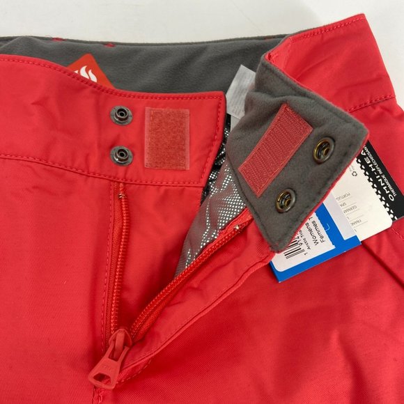 Columbia Arctic Trip Omni Heat Women's XS Red Waterproof Winter Snow Ski Pants - Picture 6 of 14